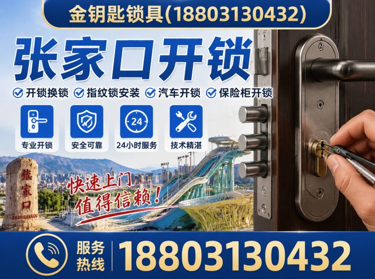 万全区配钥匙展示图