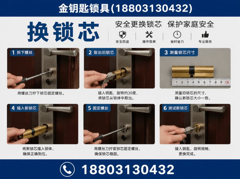 万全区金钥匙锁具展示图