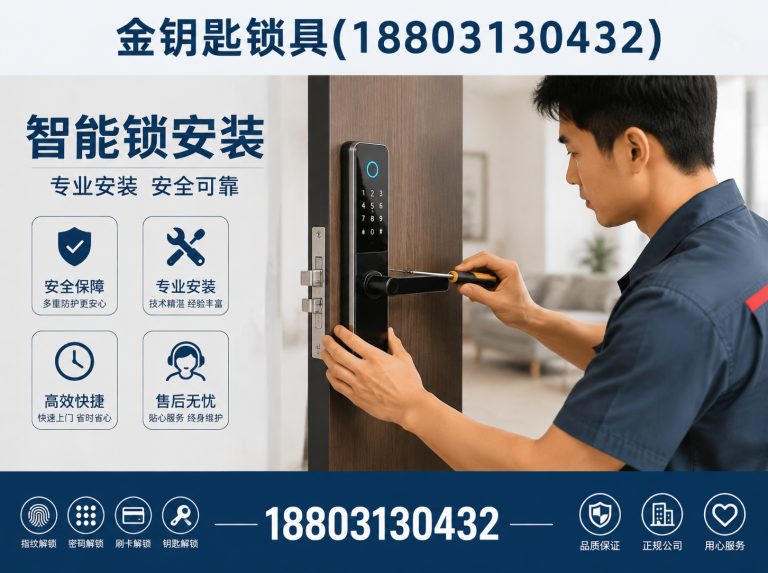 万全区换锁芯展示图